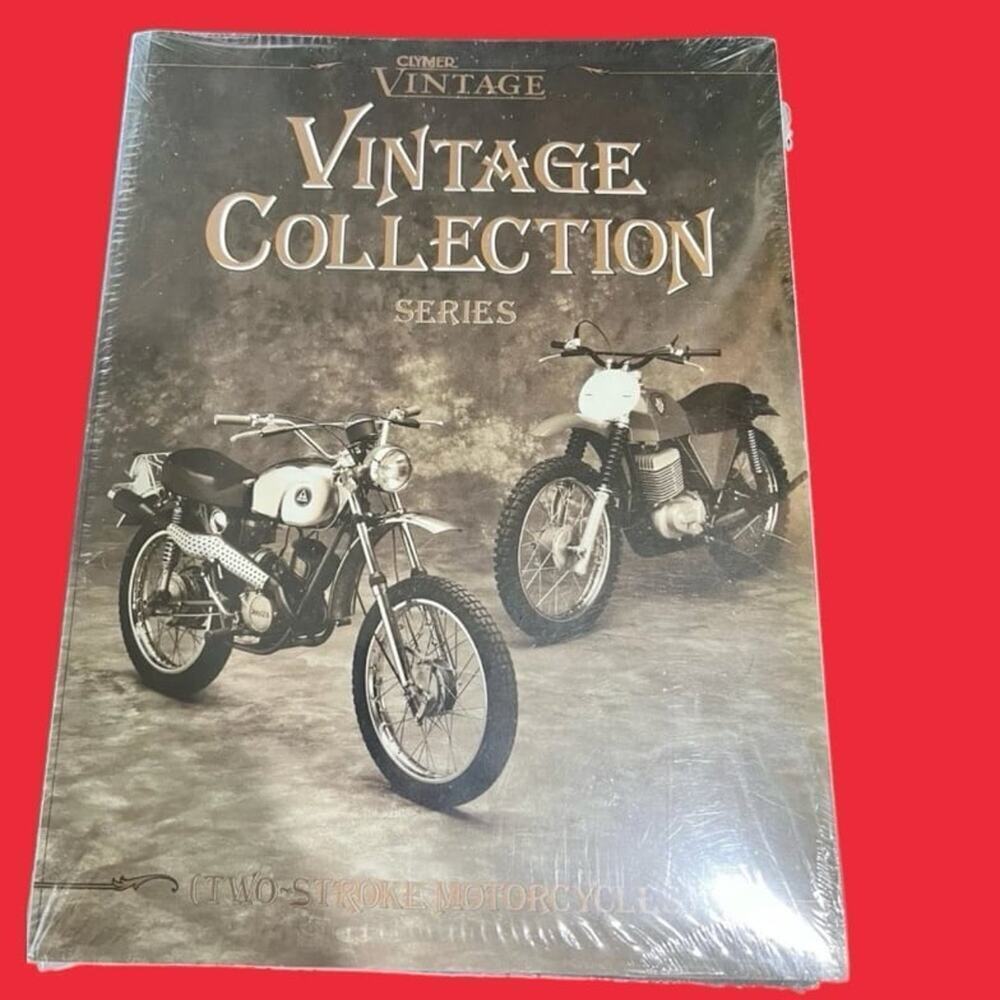 Clymer Vintage Collection Series, 2 Stroke & 4 Stroke Motorcycle Manuals